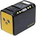 ROCKSOLAR RS81 Weekender 80W Power Station - 88Wh Lithium Battery Portable Solar Generator with LED Flashlight and Multiple Plug and Play AC/USB/USB C/12V DC Outlets for Home, Outdoors Adventures