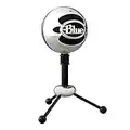 Blue Snowball USB Microphone (Brushed Aluminum) (Renewed)