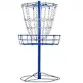 Yaheetech Portable Disc Golf Basket Target Disc Sports 12-Chain Practice Disc Golf Target Steel Hole Disc Golf Goals Catcher Indoor & Outdoor, Blue