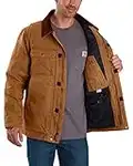 Carhartt mens Full Swing Traditional Coat Work Utility Outerwear, Carhartt Brown, X-Large US