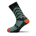 VERJARI® Chaussettes Imperméables Respirantes et Chaudes pour Homme et Femme - Running, Trail, Vélo, VTT, Randonnée, Ski, Activités Outdoor | En fibre de Bambou | Courtes - Vert