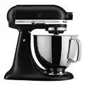 KitchenAid 5-Qt. Tilt-Head Stand Mixer KSM150PSBM Artisan Series, 5 Quart, Black Matte