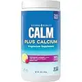 Natural Vitality Calm, Magnesium Citrate & Calcium Supplement, Drink Mix Powder Supports a Healthy Response to Stress, Gluten Free, Vegan, & Non-GMO, Raspberry Lemon, 16 Oz