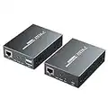 PW-DT237K HDMI KVM USB Extender 492ft/150m Transmission over Single Cat5e/6/7 HD 1080P Support TCP/IP and Loop out Function