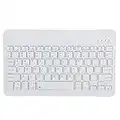 Bewinner Tastiera in Lega di Alluminio, Wireless Keyboard 80 Tasti Tastiera Bluetooth Ultra Sottile da 10 Pollici Compatibile con Windows/Android/iOS per iPad, Smart Phone, Tablet