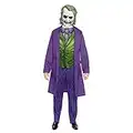 Amscan 9907618 Mens Official Warner Bros DC Comics Licensed The Joker Movie Character Fancy Dress Costume (X-Large), Purple, Green