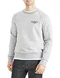 Dockers Original Crewneck Sweatshirt, Sudadera para Hombre, Heather Grey + Rockers Logo, XL