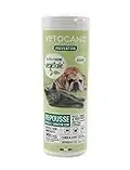 VETOCANIS Shampoing sec antiparasitaire BIO pour Chat et Chien 150G, contrôlé ECOCERT lot de 2