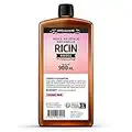 Huile de ricin 900 ml - Pure et Naturelle - barbe, Cheveux, cils, Ongles, Peau - Orgaliane