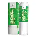 Water Filter For Refrigerator | Replaces Models UKF8001, 4396395, EDR4RXD1B Found In Bottom Freezer And Side-By-Side Door Fridge - by Kennedy Kitchen (Pack of 1)