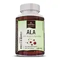 Alpha Lipoic Acid with Acetyl L Carnitine - Anti Aging Health & Wellness Formula with ALA & ALC Antioxidant Supplement To Support Healthy Blood Sugar, Nerve Health, Increase Energy: 60 Vitamin Complex Capsules