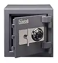 Gardall LC1414-G-C w Commercial Light Duty Safe with Mechanical Combination Lock, Grey