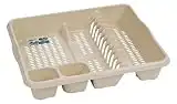 Wham LARGE QUALITY PLASTIC DISH DRAINER RACK (CALICO/CREAM), 11975