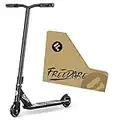 FREEDARE Pro Stunt Scooter Complete Trick Scooter for Kids 8 Years and Up, Teens, Adults, Boys and Girls Freestyle Street Scooter for Intermediate and Beginner Skate Park (Black)