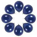 Maylai 50 Pack Navy Blue Balloons 12 Inch(Thick 3.2g/pc) for Wedding Birthday Party,Dark Blue Balloons Round Chrome Helium Balloons, Navy Balloons for Cowboy Party Decorations…