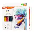 deli Aquarellstifte Set, 24 brillante Farben