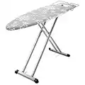 Bartnelli Pro Luxury Ironing Board - Extreme Stability | Made in Europe | Steam Iron Rest | Adjustable Height | Foldable | European Made