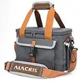 ALACRIS 15L Large Lunch Bag for Men/Women Insulated Reusable Lunch Bag, Waterproof Cooler Bag with Adjustable Strap for Work, School, Picnic, Hiking, Beach, Fishing.