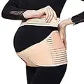 Modloan Pregnancy Support Belt Maternity Belt, Lumbar Back Pregnancy Belt Maternity Support Belt Maternity Belly Bands & Support for Birth Preparation Labour Relieve Back Pelvic Hip Pain