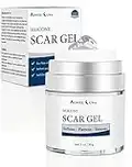 MONTE LUNA Scar Cream, Silicone Scar Gel - Scar Removal and Treatment Cream for Keloids, C-Section, Burn, Surgery, Acne - Physician Formulated Silicone Without Water. Effective for Old and New Scar