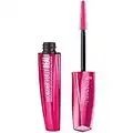 Rimmel London Mascara Allungante Wonder'Fully Real con Fibre in Nylon, Volume e Lunghezza Effetto Ciglia Finte, 11 ml, Nero