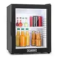 Klarstein Mini Frigo de Chambre de 32L pour Snacks et Boissons, Petit Frigo Top Silencieux, Mini Bar, Petit Réfrigérateur Camping, Mini Frigo Cosmetique, Refrigerateur avec Étagères Réglables, 12-18°C