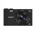 Sony DSC-WX350 - Cámara compacta de 18.2 Mp (pantalla de 3", zoom óptico 20x, estabilizador óptico, vídeo Full HD), negro