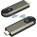 Doando Wireless HDMI Transmitter and Receiver, Designed for Laptops,PC,Plug & Play,HDMI Dongle Adapter,Support 2.4/5GHz for Streaming Video/Audio from Laptop, PC to HDTV/Projector