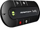 SuperTooth Buddy Kit Vivavoce Bluetooth per Auto, Nero