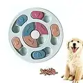 SUOXU Rompecabezas para Perros con alimentador Lento para Perro, dispensador de golosinas para Cachorros,alimentador Interactivo para Perros,Entrenamiento para Perros,Mejora IQ Puzzle Dog Bowl