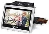 ClearClick Virtuoso 2.0 (Second Generation) 22MP Film & Slide Scanner with Extra Large 5" LCD Screen - Convert 35mm, 110, 126 Slides and Negatives to Digital Photos