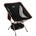 Trekology YIZI GO Silla de camping portátil – Silla plegable ultraligera compacta, plegable, plegable, plegable, ligera, en una bolsa para exteriores, campamento, picnic, senderismo