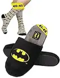 DC Comics The Batman Zapatillas Casa Hombre Regalos Invierno Calcetines 40-45 Batman Set 1 41/42