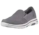 Skechers Herren Gowalk 5 Apprize-Double Gore Slip on Performance Wanderschuh Sneaker, grau, 40 EU