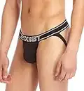 2(X)IST Men's Shapewear Lift Jock Strap - - Medium Black