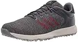 adidas Men's S2g Golf Shoe, Grey Three/Grey Four/Collegiate Burgundy, 11 UK