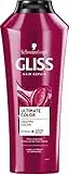 GLISS - Champú Ultimate Color, 370 ml, para cabello teñido o con mechas, Gama protectora color