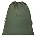 USGI US Military Barracks Cotton Canvas Laundry Bag, Olive Green