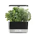 AeroGarden Harvest Indoor Garden Hydroponic System with LED Grow Light and Herb Kit, Holds up to 6 Pods, Black