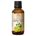 Aceite de Semilla de Uva - 50ml - Vitis Vinifera - Prensado en Frío - Aceite Vegetal - Aceite Base - Aceite Portador - Aceite para la Piel - Cuidado del Cabello