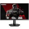 KOORUI Écran PC Gaming 24.5 Pouces, FHD (1920 x 1080), VA, 1ms, Adaptive Sync, Grand angle de vue 178°, Displayport (170Hz) et 2x HDMI (144Hz)