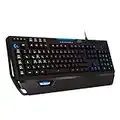 Logitech G910 Orion Spectrum mechanische Gaming-Tastatur, Taktile Romer-G Switches, RGB-Beleuchtung, 9 Programmierbare G-Tasten, Anti-Ghosting, ARX-Zweitbildschirm, Deutsches QWERTZ-Layout - Schwarz