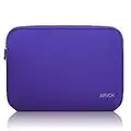 ARVOK 17 17.3 Pouces Housse Ordinateur Portable Pochette en Néoprène Protection Sacoche pour PC Chromebook Ultrabook Netbook Tablette (Violet)