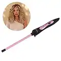 CHOPSTICK STYLER Heroine Curling Wand, 10mm Super Skinny Rectangular Ceramic Barrel for Tight Long Lasting Chopstick Curls for Long & Short Hair with Heat Glove