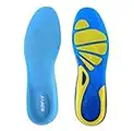 sofit Solette in Silicone, Possono Essere Tagliate, Gel Solette Ortopediche Plantare Arch Support Sport Per Camminare e Correre, Solette Per Uomini & Donne 39/42 EU