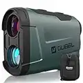 OUBEL Laser Golf Rangefinder(1200/800 Yards), High-Precision Golf Rangefinder with Golf Slope Mode/ Flag Pole Locking Vibration/ Continuous Scan Mode, Legal for Competition, Hunter & Golfer Gift