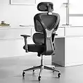 Sytas Ergonomic Home Office Chair, Desk Chair with Lumbar Support, Ergonomic Computer Chair High Back