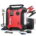 Portable Car Jump Starter with Air Compressor, BUTURE 150PSI 3500A 26800mAh Battery Booster Pack (All Gas/8.0L Diesel) Digital Tire Inflator, Fast Battery Charger 3.0 with 160W DC Out, Emergency Light