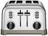 Cuisinart CPT-180 Metal Classic 4-Slice Toaster, Brushed Stainless