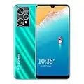 PUSOKEI 9 Pro+ 3G Unlcok Handy, MT6779 10 Core CPU GSM+CDMA Handy, 3GB ROM+32GB/6,1 Zoll Großbild Handy mit Frontkameras, Android Dual SIM Smartphone(Grün)